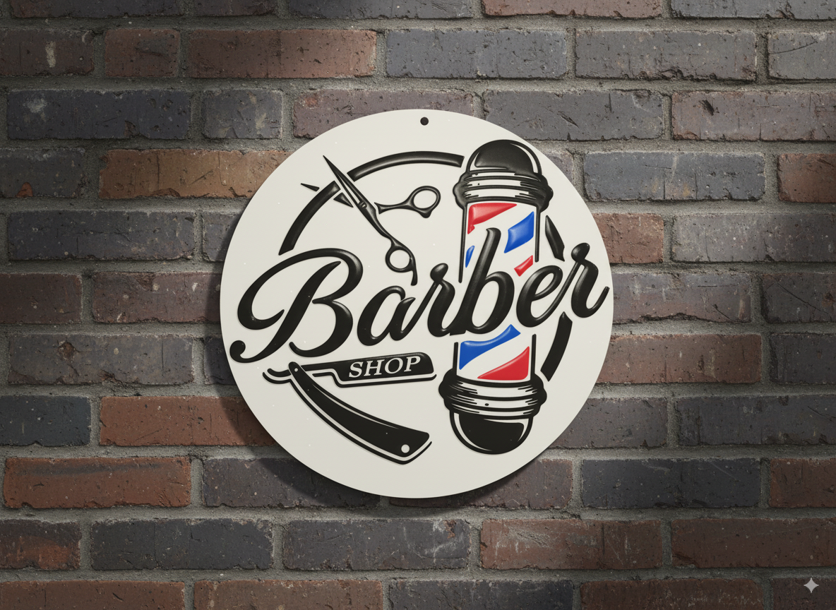 Placa Barber Shop - Imagen 4
